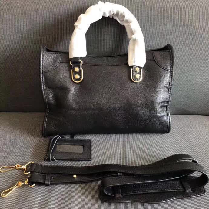 BALENCIAG巴黎世家 機車包 BALENCIAGA 原版山羊皮包邊五金 手提肩背斜挎包  BL1270